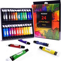 Meeden Acrylic Paint Set - 24 Colours (12ml)