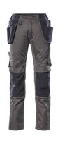 Mascot Trousers 17631 with Holster Pockets Dark Anthracite/Black W40.5 L30 76C56 XD