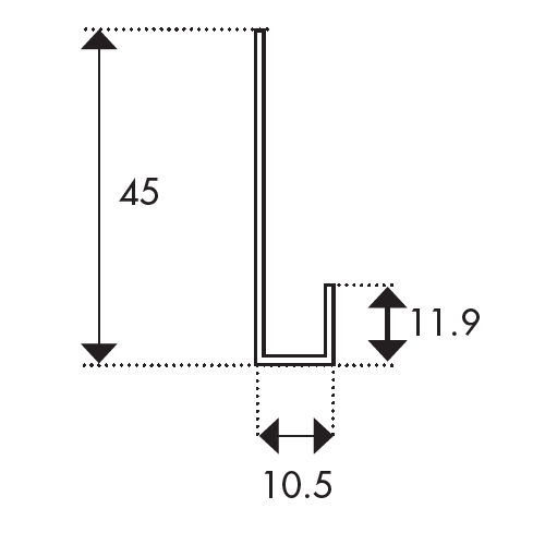 Trespa Pura Finish Profile, Romantic Walnut Southern Sheeting