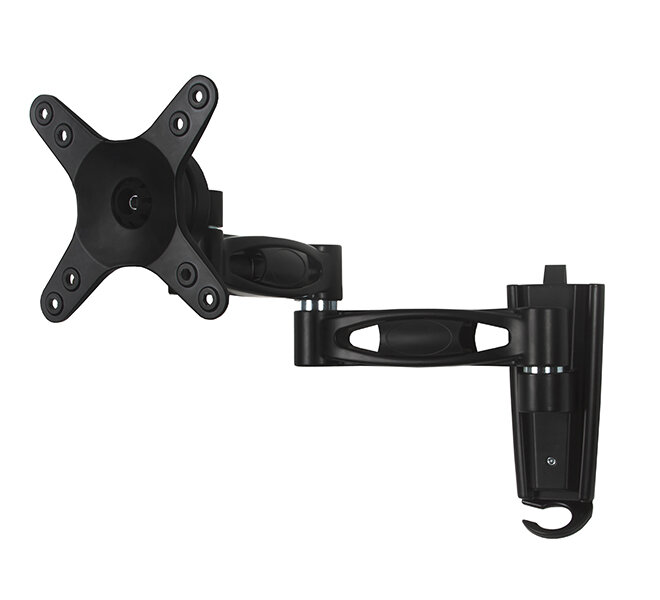 B-Tech Wall Mount with Double Arm for Small screens up to 28", 15Kg