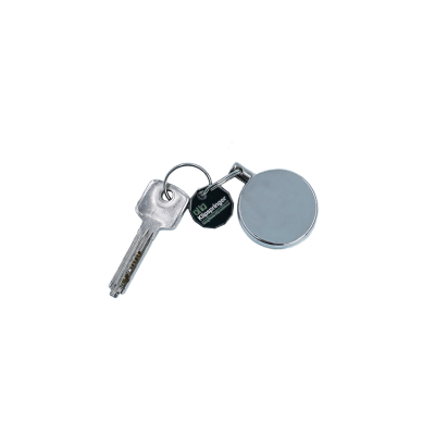 Metal retractable lanyard