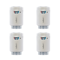 Radbot 1 Intelligent Energy Saving Thermostatic Radiator Valve (Pack of 4) 4XRADBOTHO