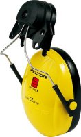 Peltor Optime I Earmuffs Helmet Mounted - Yellow 26dB