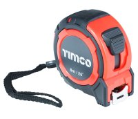 Timco Measuring Tape 8 Metre (26ft)