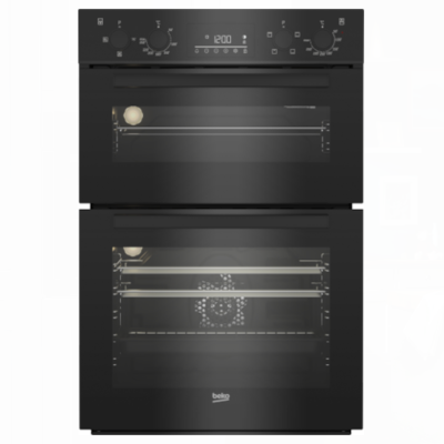 Beko 90cm Double Fan Oven w/ LED Timer & RecycleNet