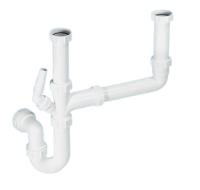 McAlpine 1 Nozzle Standard Double Bowl Sink Kit SK2