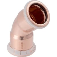 Geberit Mapress 22mm 45 Degree Copper Bend 60604