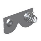 Spring & Button Contacts for Moulded Cases Cell Type D