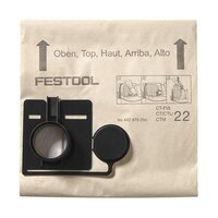 Festool Automotive Systems Filter Bag, FIS-CT 22 5X, 202614