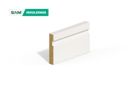 SINGLE GROOVE 18 X 119MM / 4.4M SKIRTING