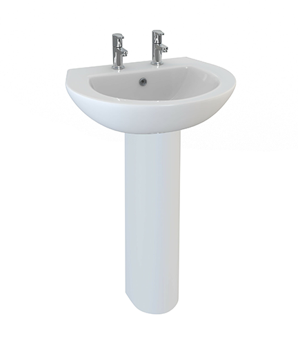 Kota-50cm-2TH-Round-Basin