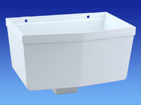 Wavin SquareLine Hopper Head White T8830W