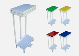 Open Type Pedal Bin & Wire Stands 