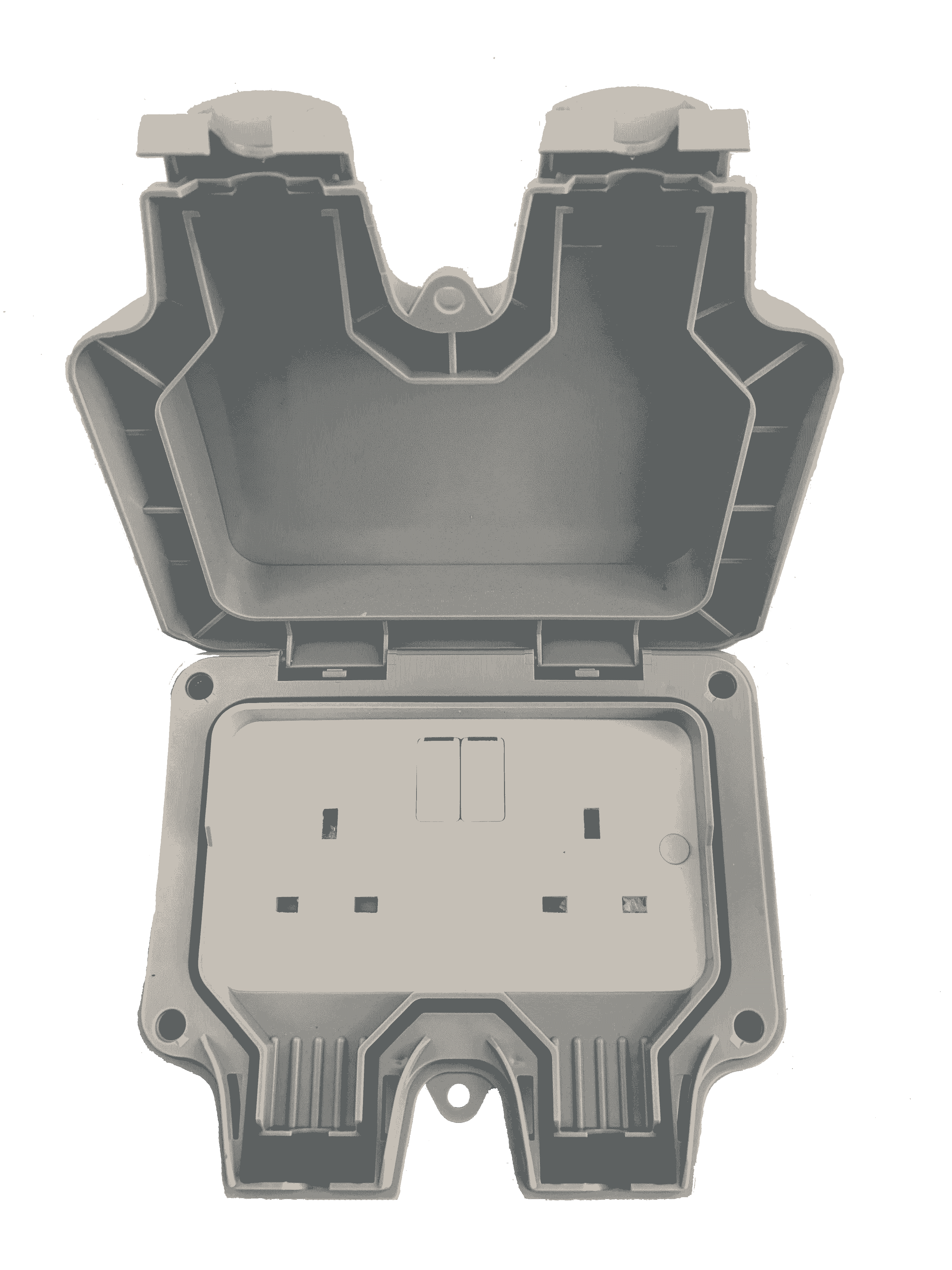 Plymouth ES202 Twin Switched Socket Outlet CESCO