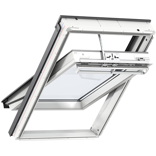 Velux-White-Poly,-55x78,-Centre-Pivot,-70-Pane