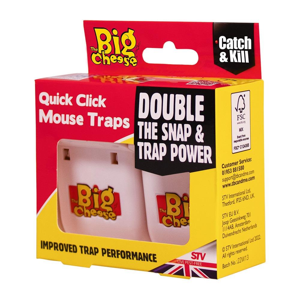 Quick Click Mouse Trap 2 PACK