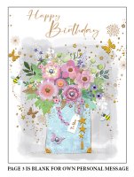 Happy Birthday Card/3 Dimensional  (22079)