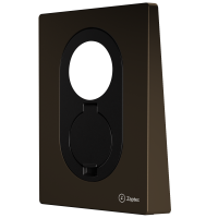 Zaptec Go Front Cover - Wood Brown