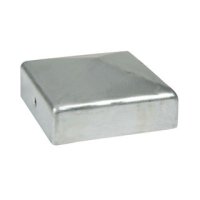 Durapost H Post Cap Galvanised 75mm (inc bracket)