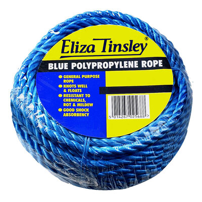 Blue Polyprop Rope Coil 10mm x 30m