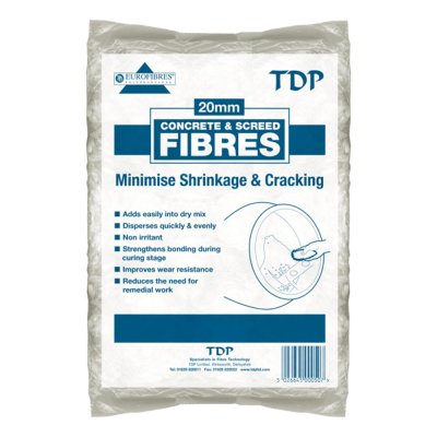 Concrete & Screed Reinforcing Fibres 900g 20mm FB01