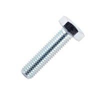 Hex Head Bolt M8x100mm Zinc Plated