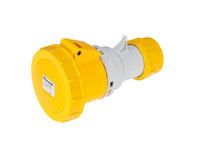 IP67 Straight Socket 2 Pin + Earth 110-130V 16A