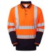PULSAR&reg; PROTECT Two Tone Long Sleeve Polo Shirt Orange