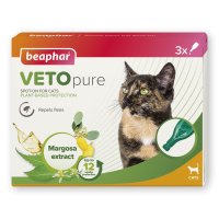 Beaphar VETOpure Flea Repellent Cat Spot On 6x3