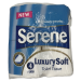 Serene Luxury Soft Toilet Roll, 2 Ply, 200 Sheets, 10 x 4 Pack/Case