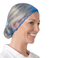 Aburnet HairTite Metal Free Hairnet, Blue