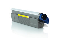 Compatible OKI Yellow C5550 C5800 C5900 43324421 5000 Page Yield