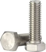 6 x 80mm Hex Stainless Steel Setscrews 100pcs.
