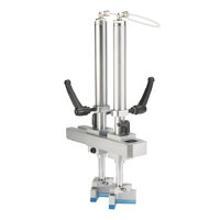 Double hydraulic clamp for U-500 and U-600