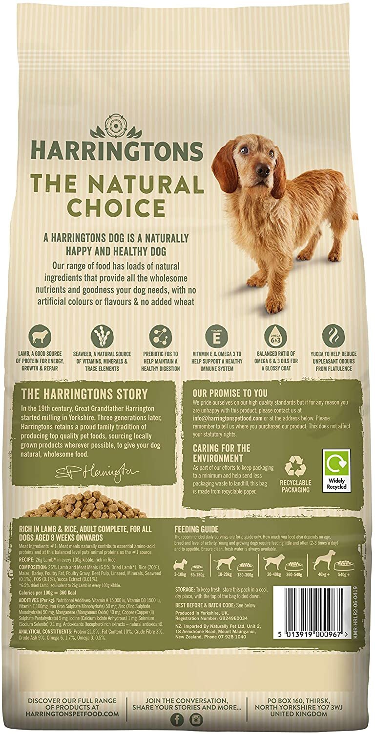 Is Harringtons Good Dog Food