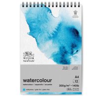 WN Watercolour Pad (Spiral) Cold Press - A4