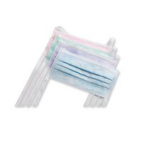 Premium Plus Tie On Face Masks Pk50 Pink Type IIR - DMI Dental Supplies Ireland - Next Day Delivery
