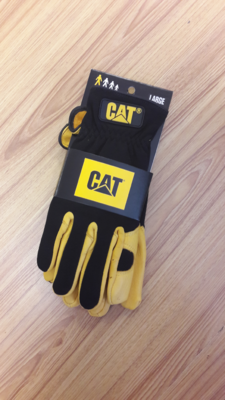 12205 CAT Premium Deerskin Glove Black