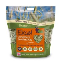 Burgess Excel Long Stem Feeding Hay 3x1kg
