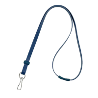 Metal Detectable Lanyards, Black, 480mm Length