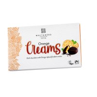 Whitakers dark choc orange fondant creams in carton - 14x150g