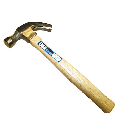 Tala 16oz Wood Handled Claw Hammer