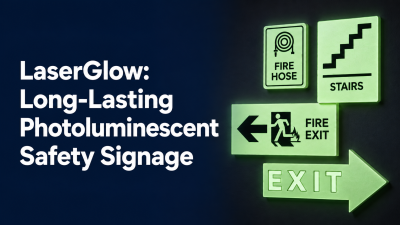 LaserGlow: Long-Lasting Photoluminescent Safety Signage