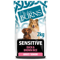 Burns Adult Senior Sensitive Duck & Brown Rice 2kg