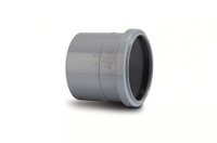 POLYPIPE SH43 GREY SINGLE SOCKET 110mm SOIL