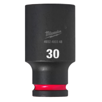 Milwaukee, Shockwave&trade; Impact Duty Impact Socket, 1/2", 30mm, 78mm Length