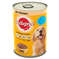 Pedigree Chicken In Jelly Tins CV68C/DR88R 12x385gm