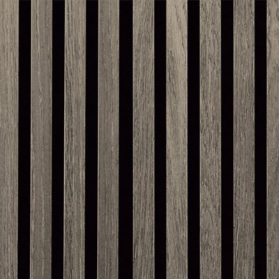 Fibrotech Acoustic Panel 2.44m x 605mm x 22mm - Grey Oak