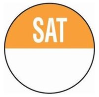 19mm Saturday Removable Day Dots (1000)