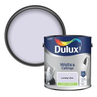 Dulux Soft Sheen Lovely Lilac 2.5L Paint Tin & Colour Swatch